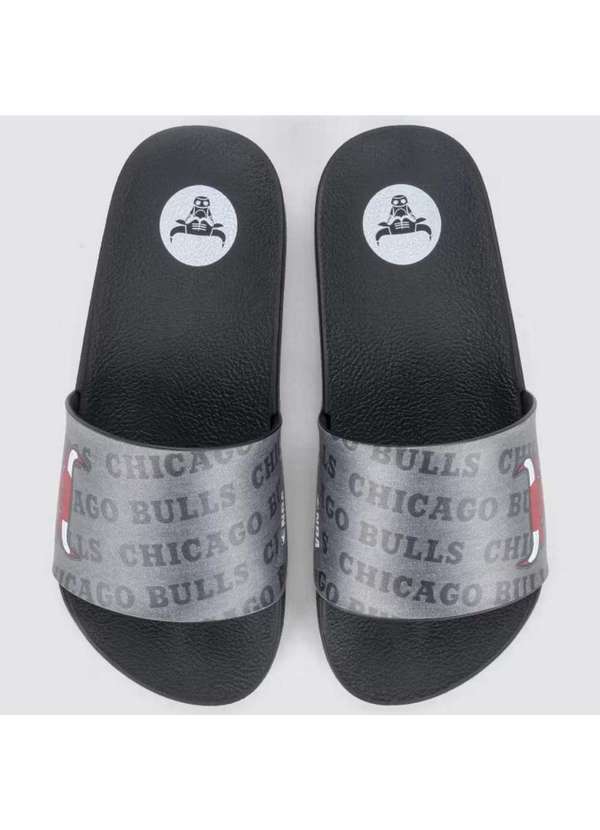 Rider - Chinelo Infantil Rider Slide Full 86 Nba Preto 4