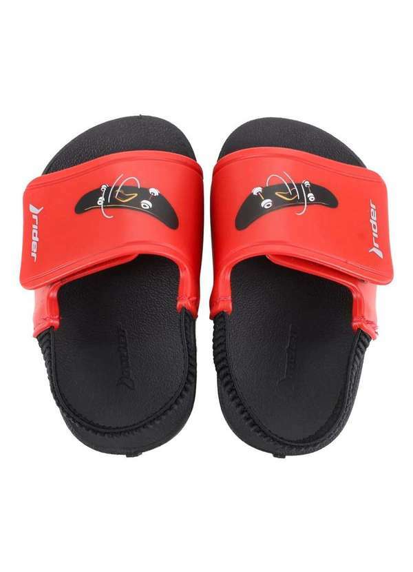 Rider - Chinelo Infantil Rider Slide Full 86 Unissex Vermelho