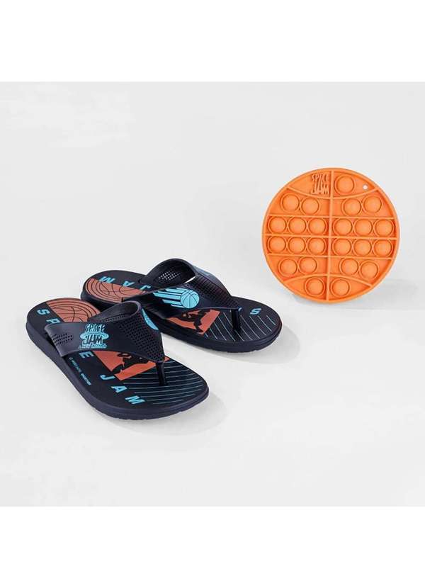 Grendene Kids - Chinelo Infantil Space Jam Ii Pop It Grendene Kids Preto