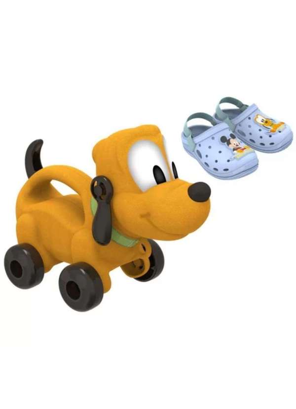 Grendene Kids - Babuche Infantil Disney Pluto Menino - Azul Azul