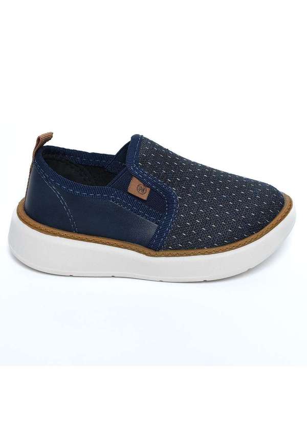 Molekinho - Slip On Infantil Molekinho Casual Denver Menino Azul 2