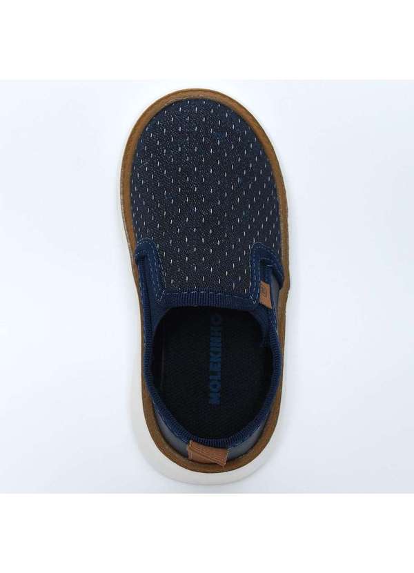 Molekinho - Slip On Infantil Molekinho Casual Denver Menino Azul 3