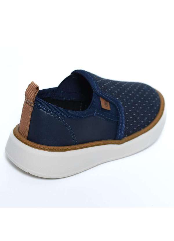 Molekinho - Slip On Infantil Molekinho Casual Denver Menino Azul 4
