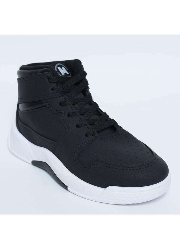 Molekinho - Tenis Infantil Molekinho Cano Alto Preto
