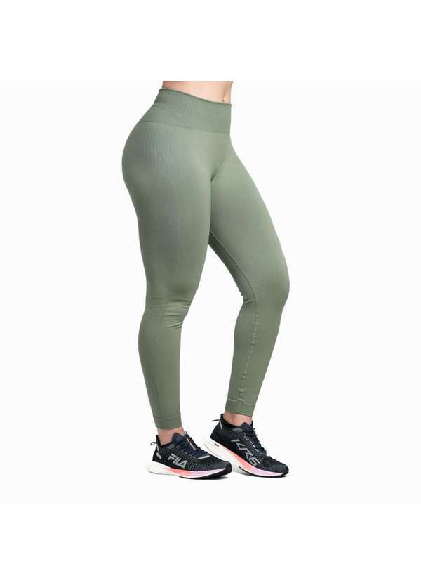 Lupo - Calca Legging Lupo Seamless Basic Feminina Verde
