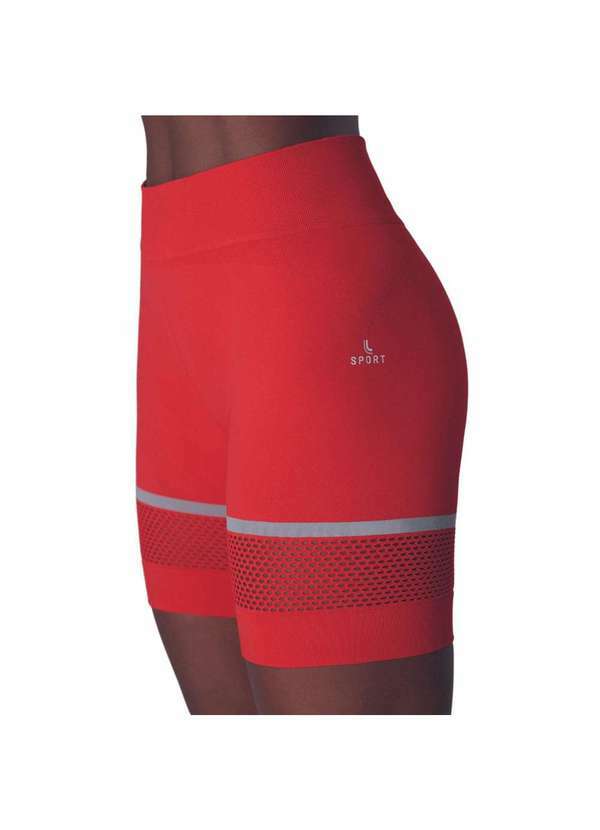 Lupo - Bermuda Lupo Arrastao Ii Feminina Vermelho