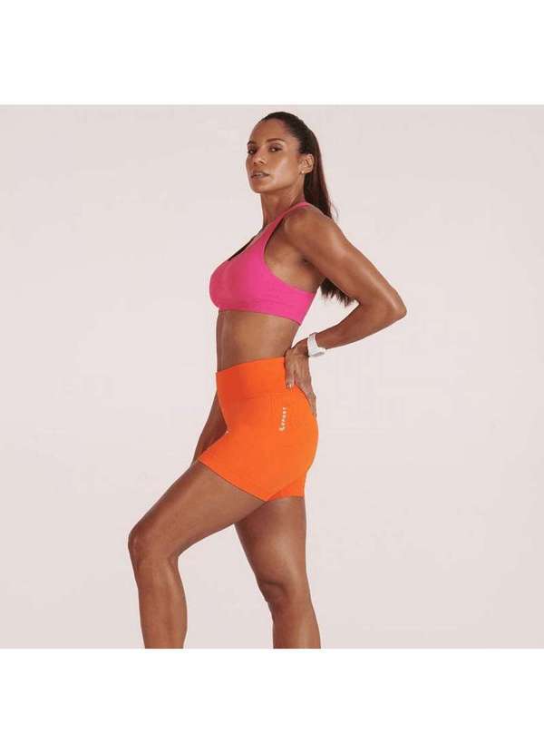 Lupo - Short Lupo Lsport Basic Feminino Laranja