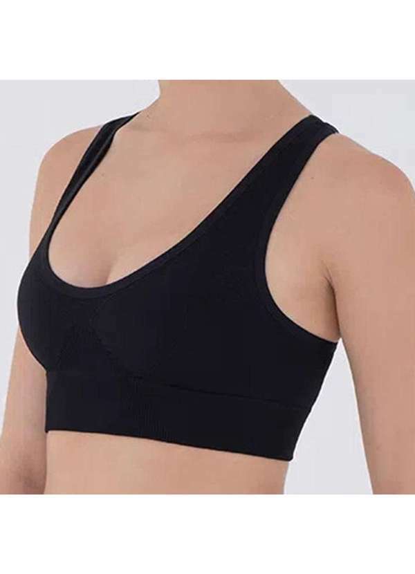 Lupo - Top Esportivo Lupo Up Control Nadador Preto