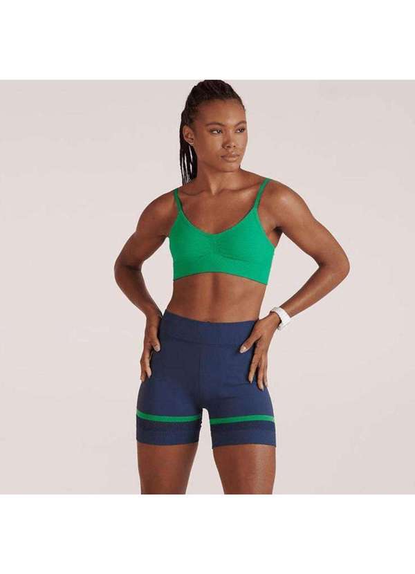 Lupo - Top Lupo Basic Fit Canelado sem Bojo Verde