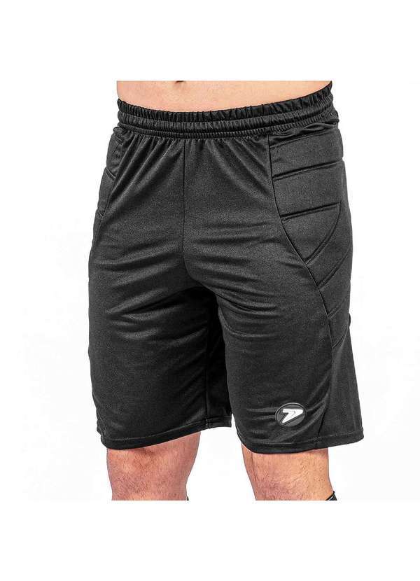 Poker - Bermuda Goleiro Curta Poker Prodigy - Preto Preto