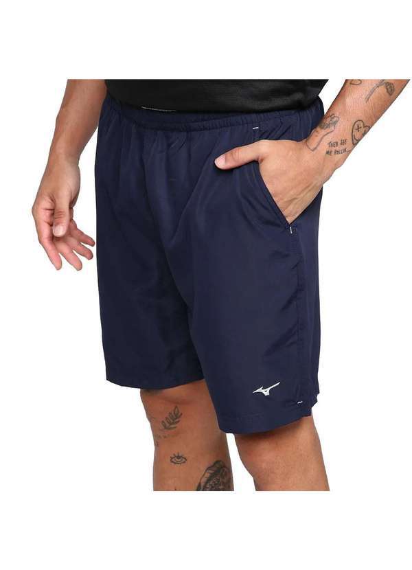Mizuno - Bermuda Mizuno Tennis Masculina Azul