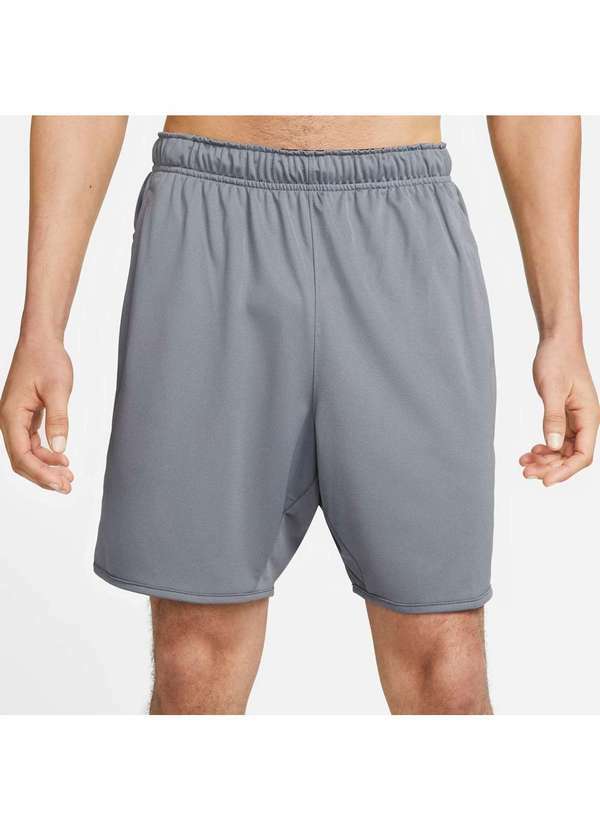 Nike - Bermuda Nike Dri-Fit Totality Masculina Cinza