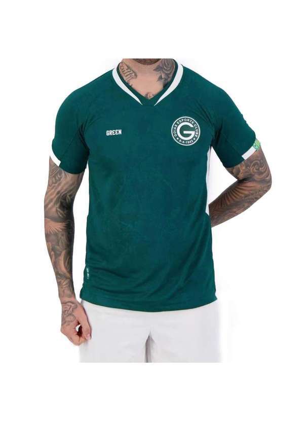 Green - Camisa Green Goias I 2024 Masculina Verde