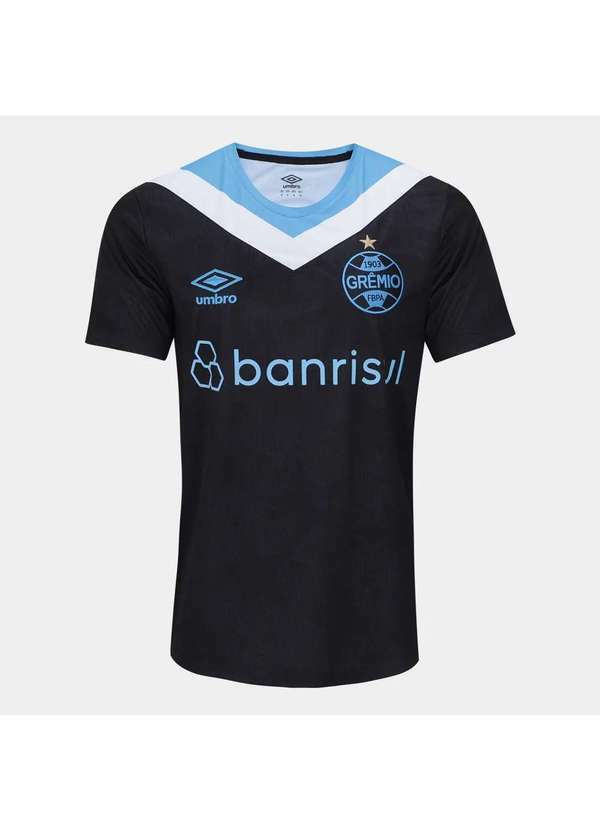 Umbro - Camisa Gremio Iii 24/25 S/N Torcedor Umbro Masculina Preto
