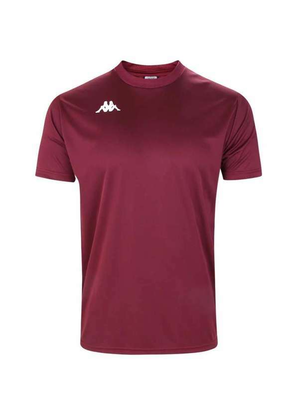 Kappa - Camisa Kappa Fardamento Modena Masculina - Bordo Vermelho