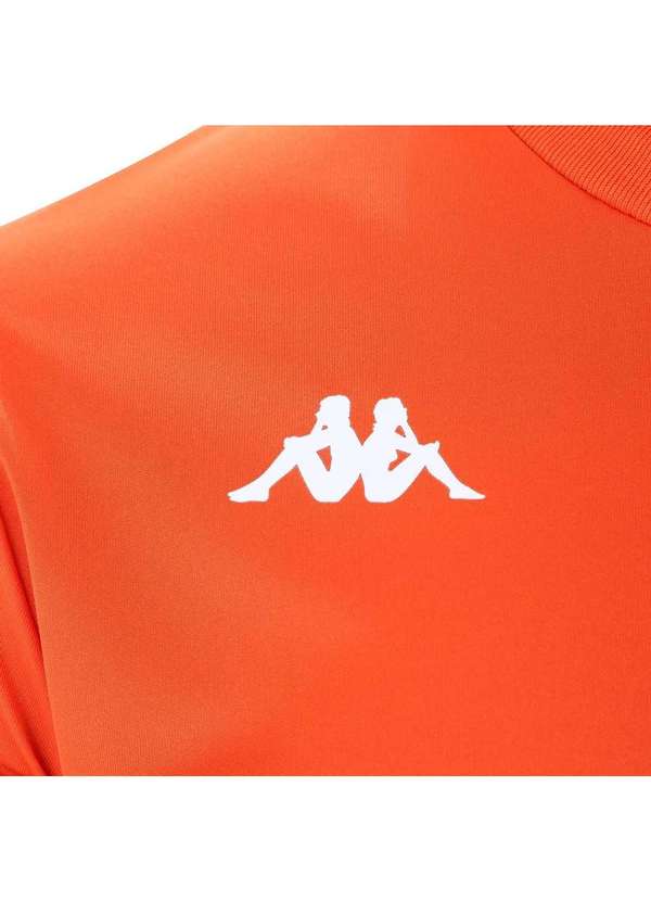 Kappa - Camisa Kappa Fardamento Modena Masculina - Laranja Laranja 4