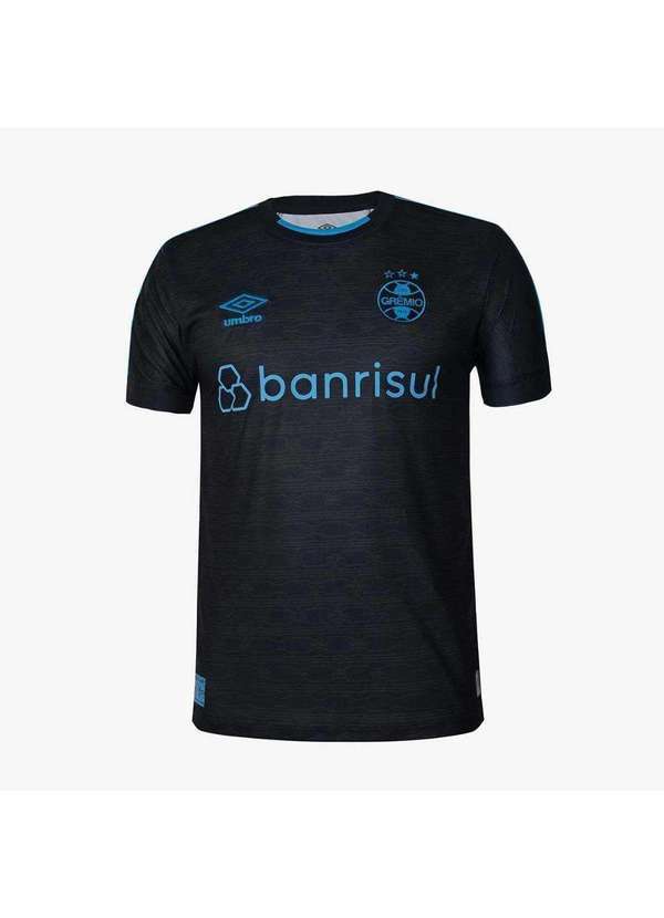 Umbro - Camisa Masculina Umbro Gremio Of.3 2023 Preto