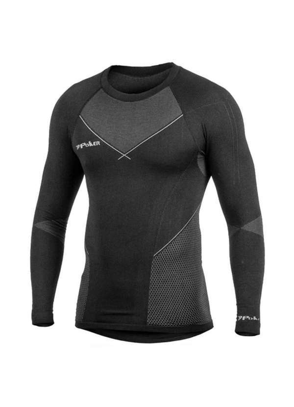 Poker - Camisa Poker Skin Confort X-Ray Masculina Preto