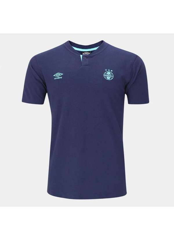 Umbro - Camisa Polo Gremio 24/25 Viagem Umbro Masculina Azul