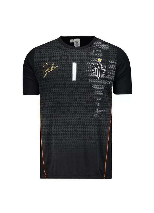 Braziline - Camiseta Atletico Mg One Victor Masculina Preto