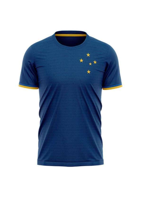 Braziline - Camiseta Cruzeiro Artilheiro Masculina Azul