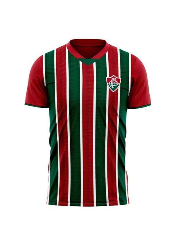 Braziline - Camiseta Fluminense Roleplay Braziline Masculina Verde