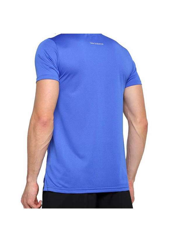 New Balance - Camiseta New Balance Accelerate Masculina Azul 2