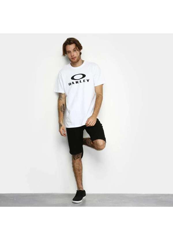 Oakley - Camiseta Oakley O-Bark Masculina Branco 3