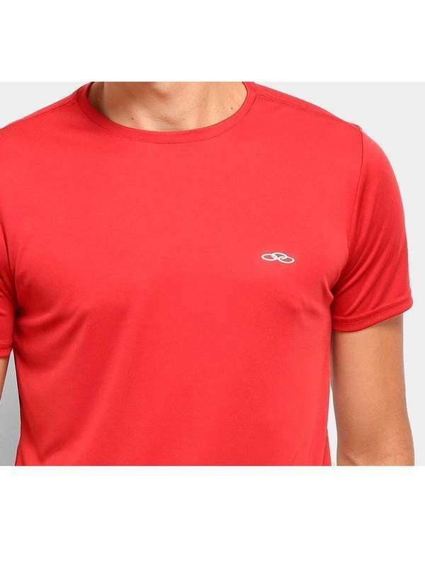 Olympikus - Camiseta Olympikus Essential Masculina Vermelho