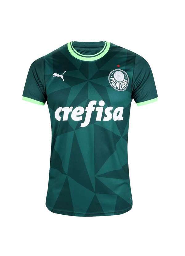 Puma - Camiseta Puma Palmeiras I 23/24 Home Torcedor Masculina Verde
