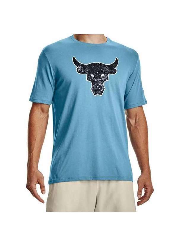 Under Armour - Camiseta Under Armour Project Rock Brahma Masculina - Azul Azul