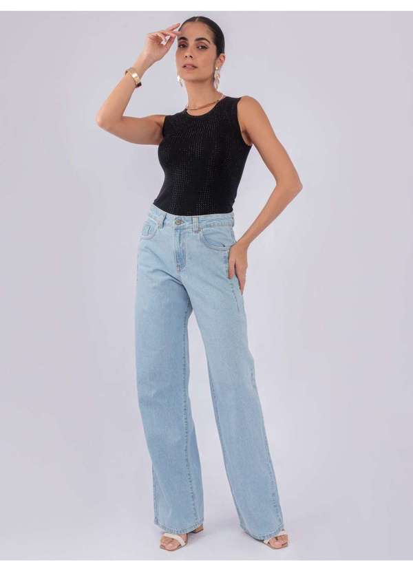 Susie Modas - Regata Modal Strass Preto 5