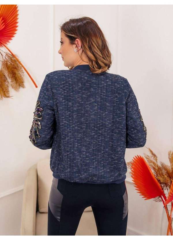 Susie Modas - Jaqueta Bomber Feminina Azul 2