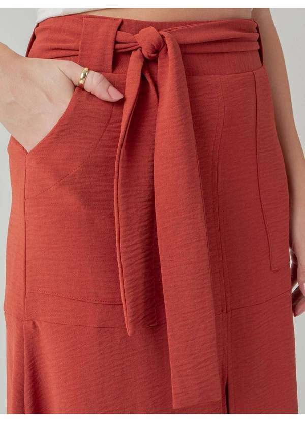Susie Modas - Saia Susie Midi Crepe Heavy Flow Feminino San24666 3