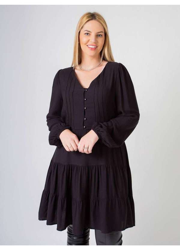 Susie Modas - Vestido Maria Feminino Preto