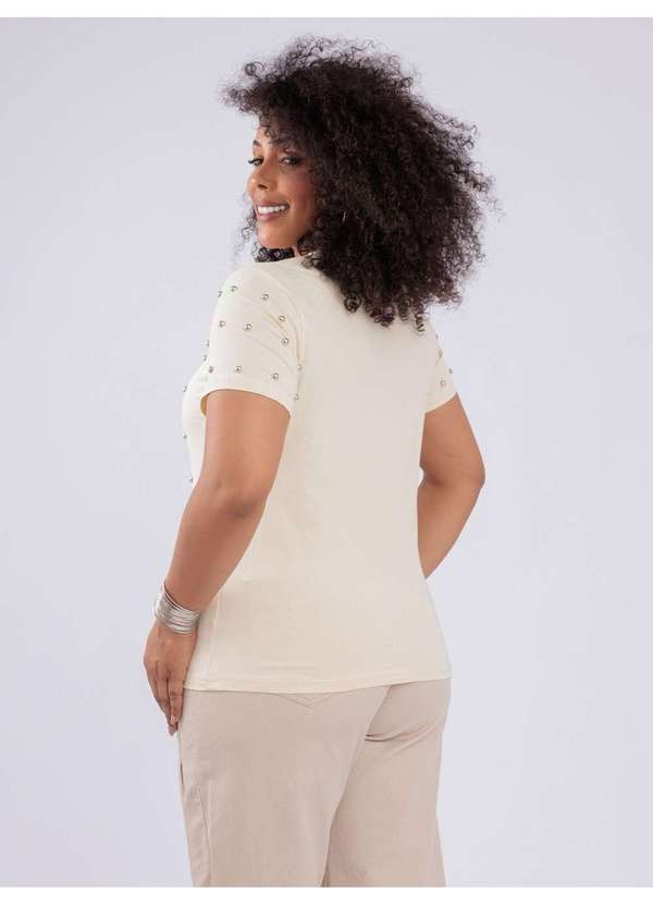 Susie Modas - Blusa Detalhe Metalico Preto 3