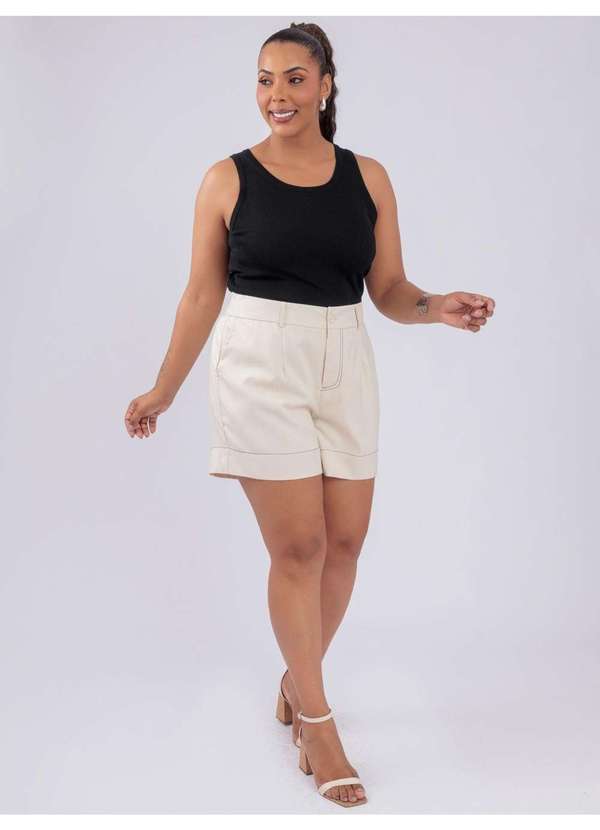 Susie Modas - Blusa Modal Regata Preto 4