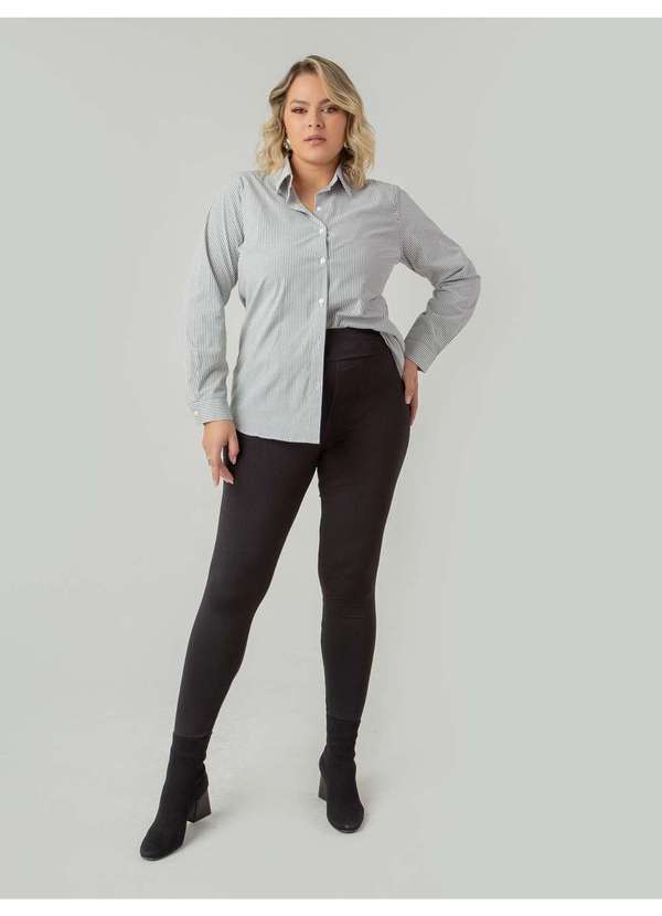 Susie Modas - Calça Legging Feminino Preto 5