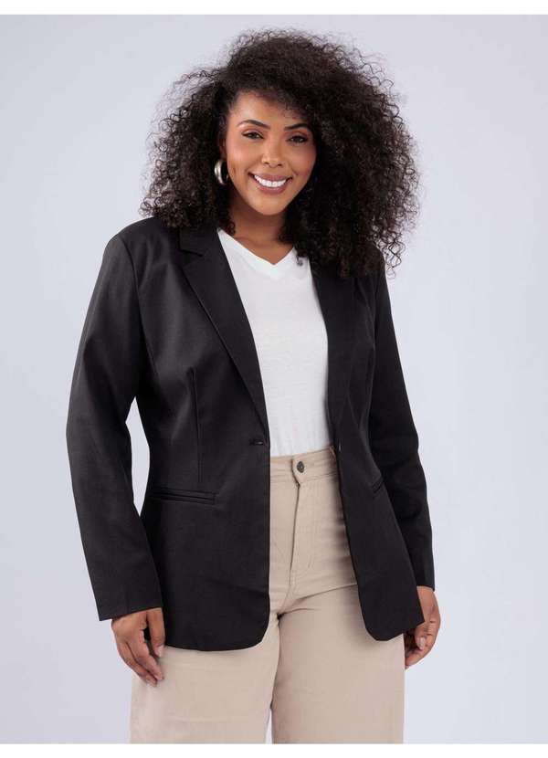 Susie Modas - Blazer Ombreira Preto 4