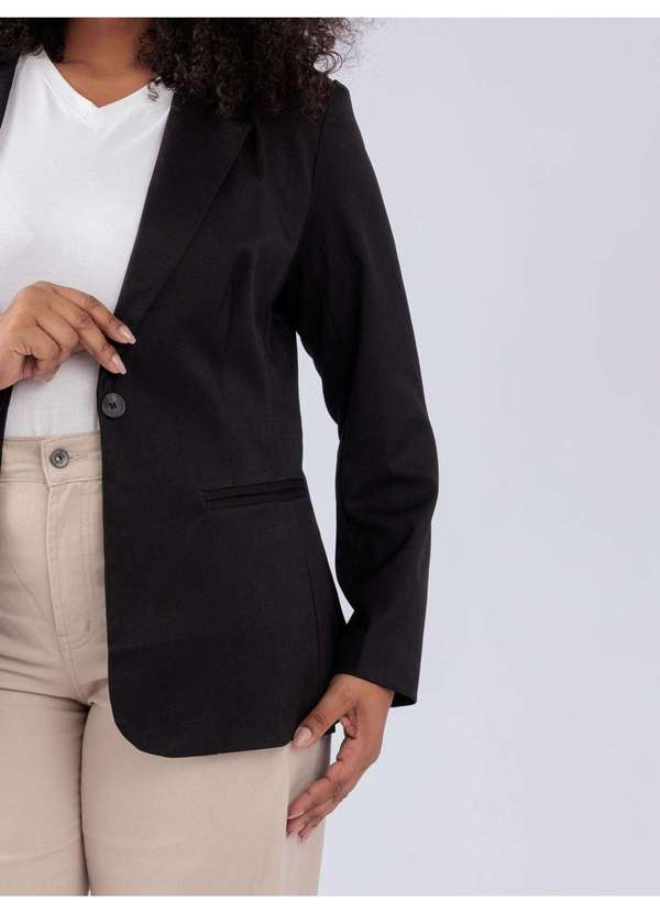 Susie Modas - Blazer Ombreira Preto 2