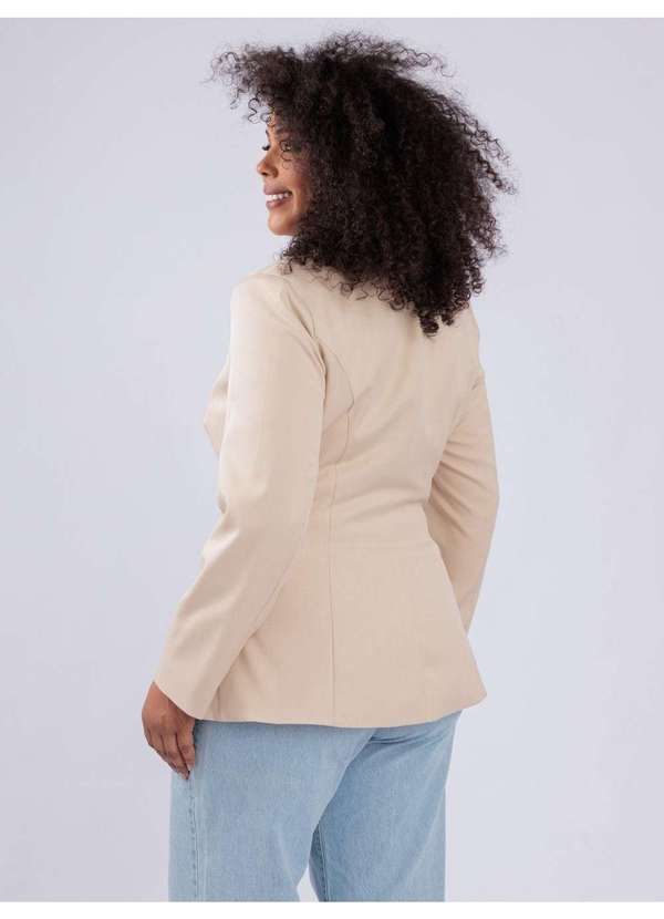 Susie Modas - Blazer Ombreira Bege 2