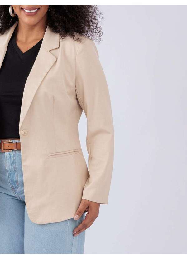 Susie Modas - Blazer Ombreira Bege 3