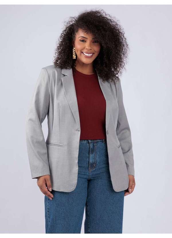 Susie Modas - Blazer Ombreira Cinza 5