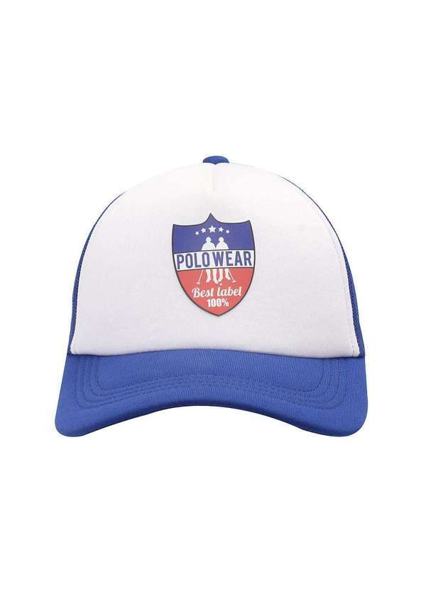 Polo Wear - Boné Logo Polo Wear Azul Escuro Azul Escuro