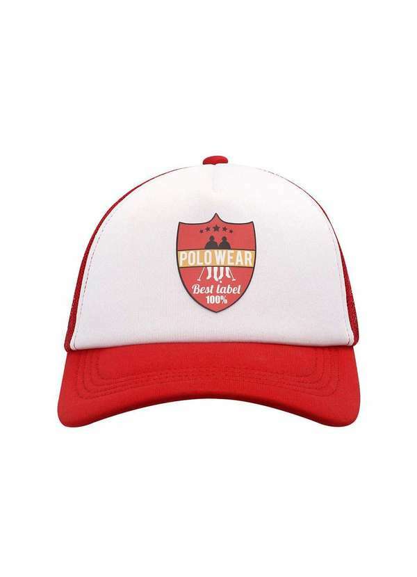 Polo Wear - Boné Logo Polo Wear Vermelho Médio Vermelho Médio