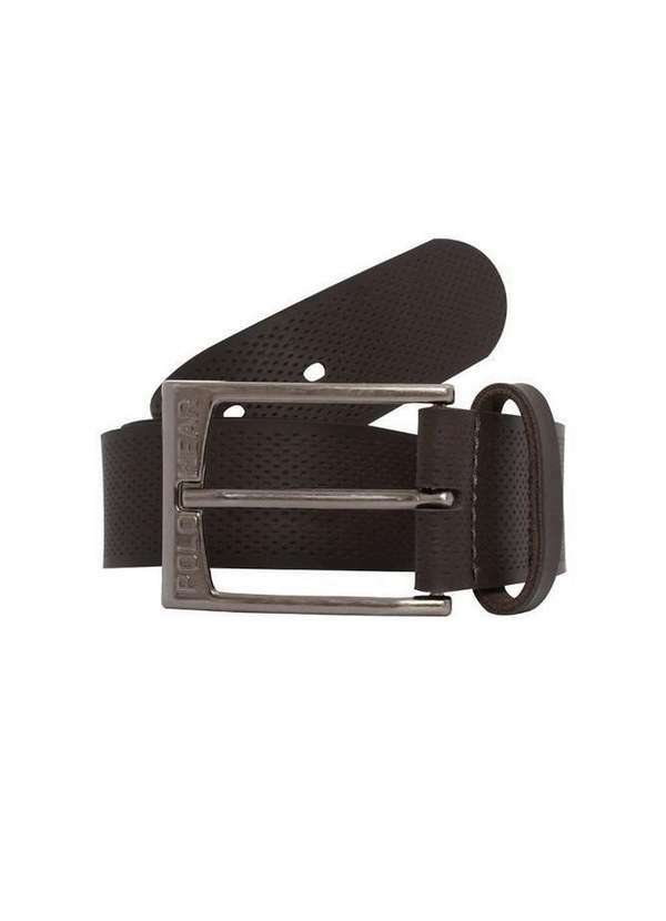 Polo Wear - Cinto Masculino Nobuck Polo Wear Marrom Escuro Marrom Escuro