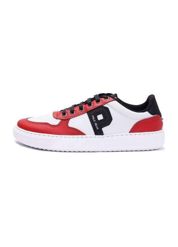 Polo Wear - Sapatenis Masculino Type Polo Wear Vermelho Médio Vermelho Médio