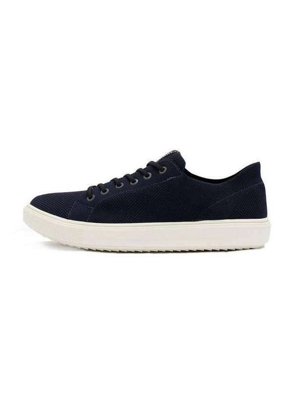 Polo Wear - Tênis Masculino Cadarço Polo Wear Azul Escuro Azul Escuro