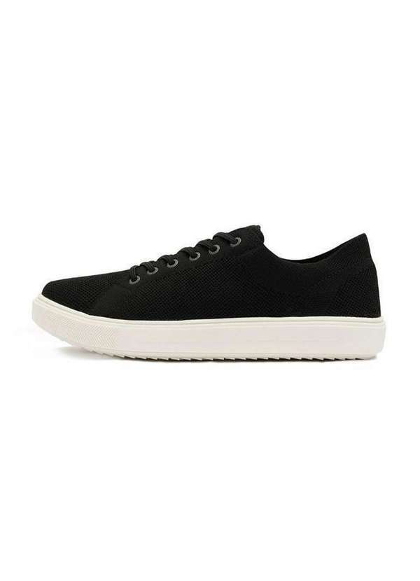 Polo Wear - Tênis Masculino Cadarço Polo Wear Preto Preto