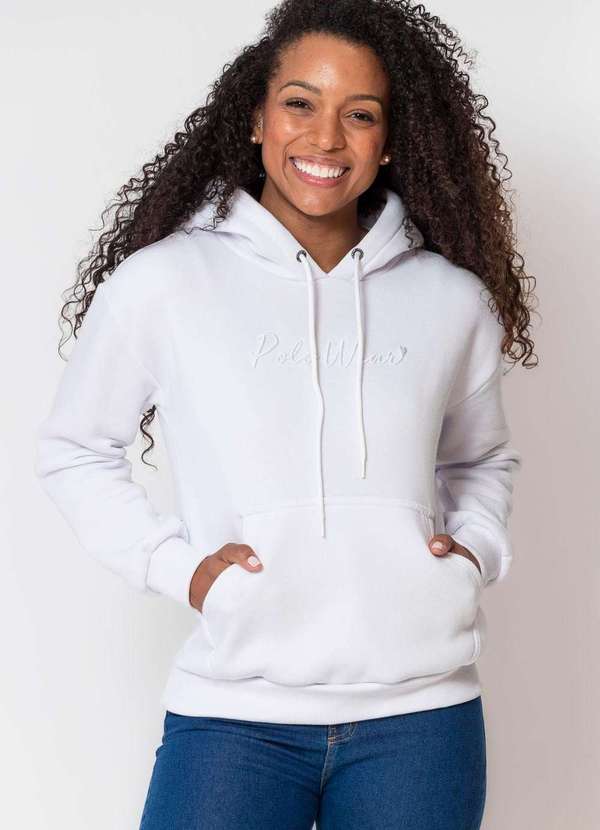 Moletinho Casaco Polo Feminino Wear Feminina Polo Wear Moletom